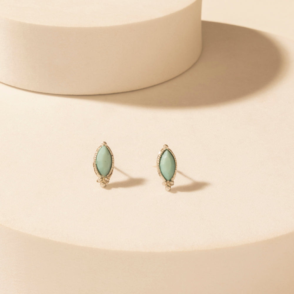 Prairie Trinket Earrings Set in Saddle Silver