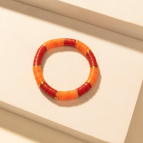 Sunset Aire Stack Bracelet in Golden Flame