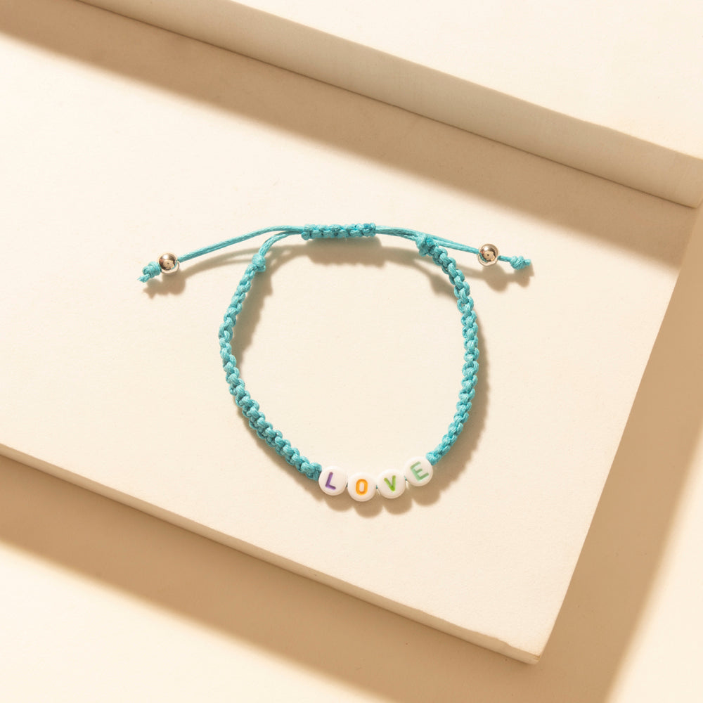 Love Story Stack Bracelet in Lariat Blue