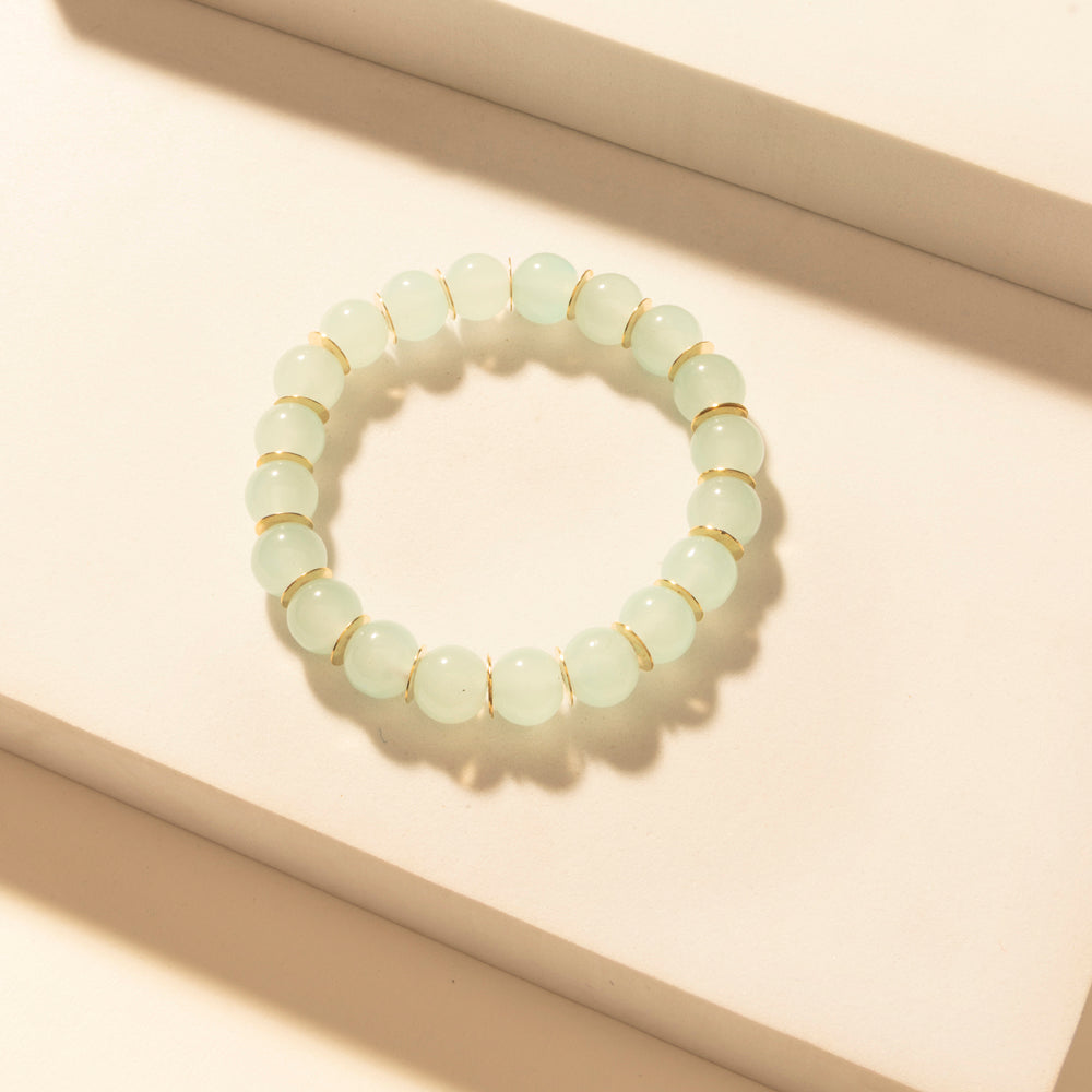 Bayou Heartline Stack Bracelet in Glass Glow