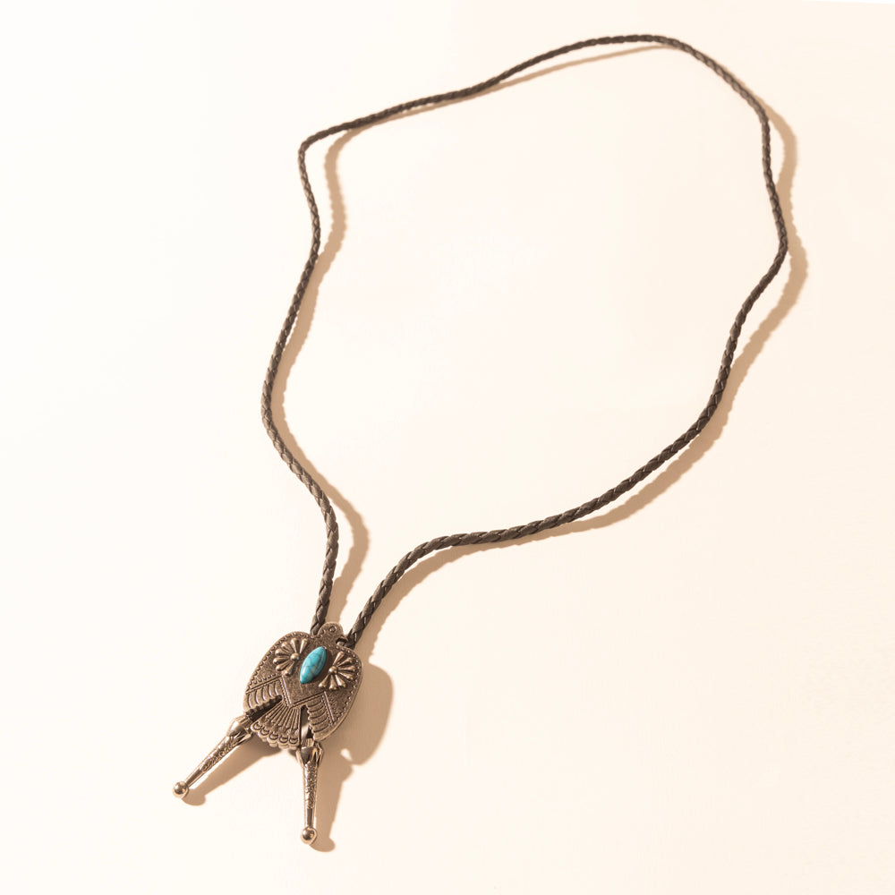 Mystic Skies Bolo Tie in Mesa Turquoise