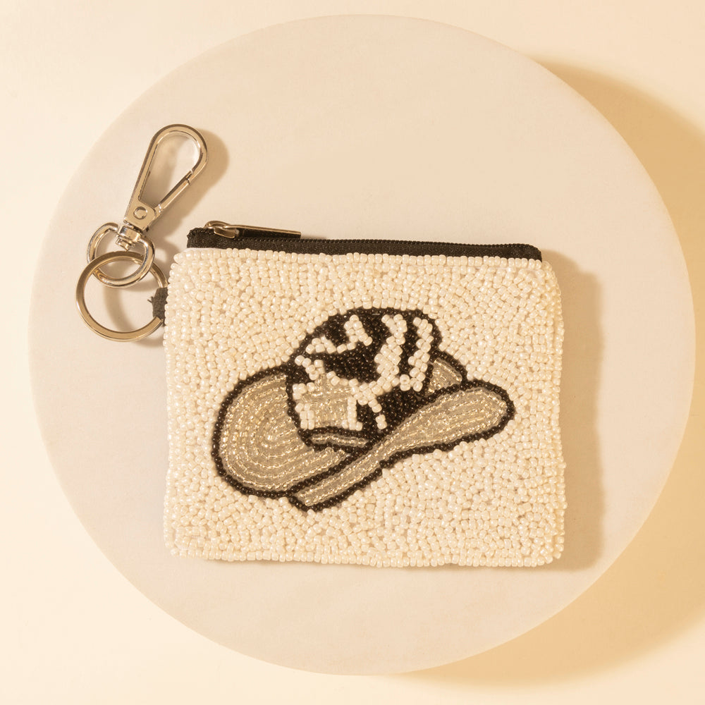 Rodeo Town Bag Charm in Sandy Ivory