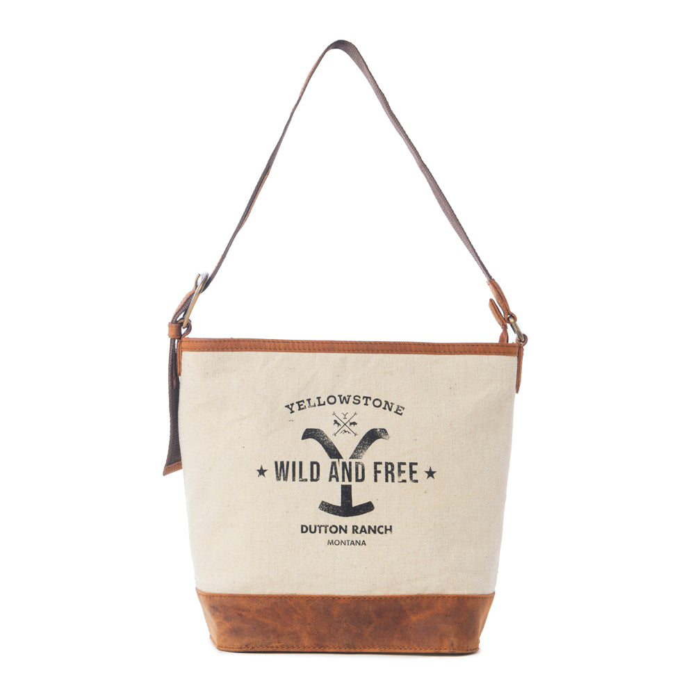 Yellowstone Ivory Dominion Shoulder Bag
