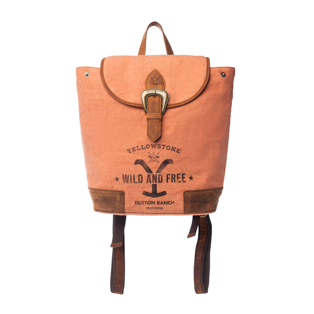 Yellowstone Paradise Valley Backpack in Amber