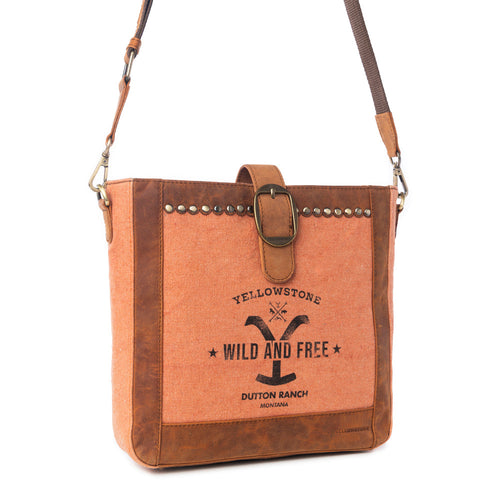 Yellowstone Lone Star Amber Satchel Bag