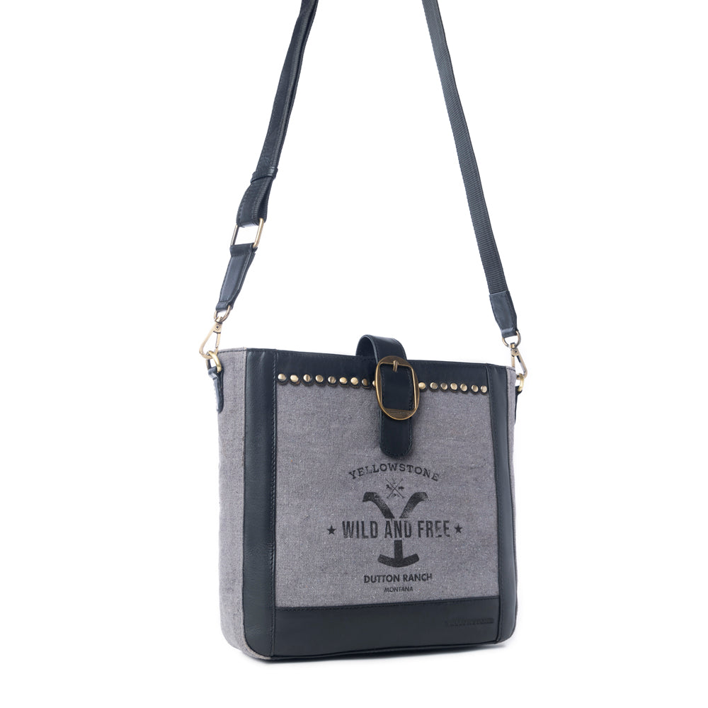 Yellowstone Lone Star Ash Satchel Bag