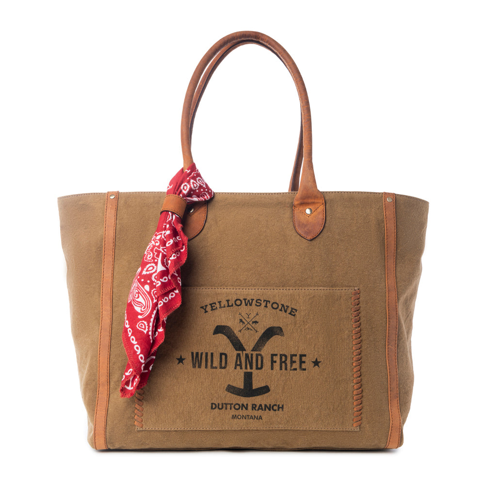 Yellowstone Velorra Weekender Bag with Scarf Variant Combo