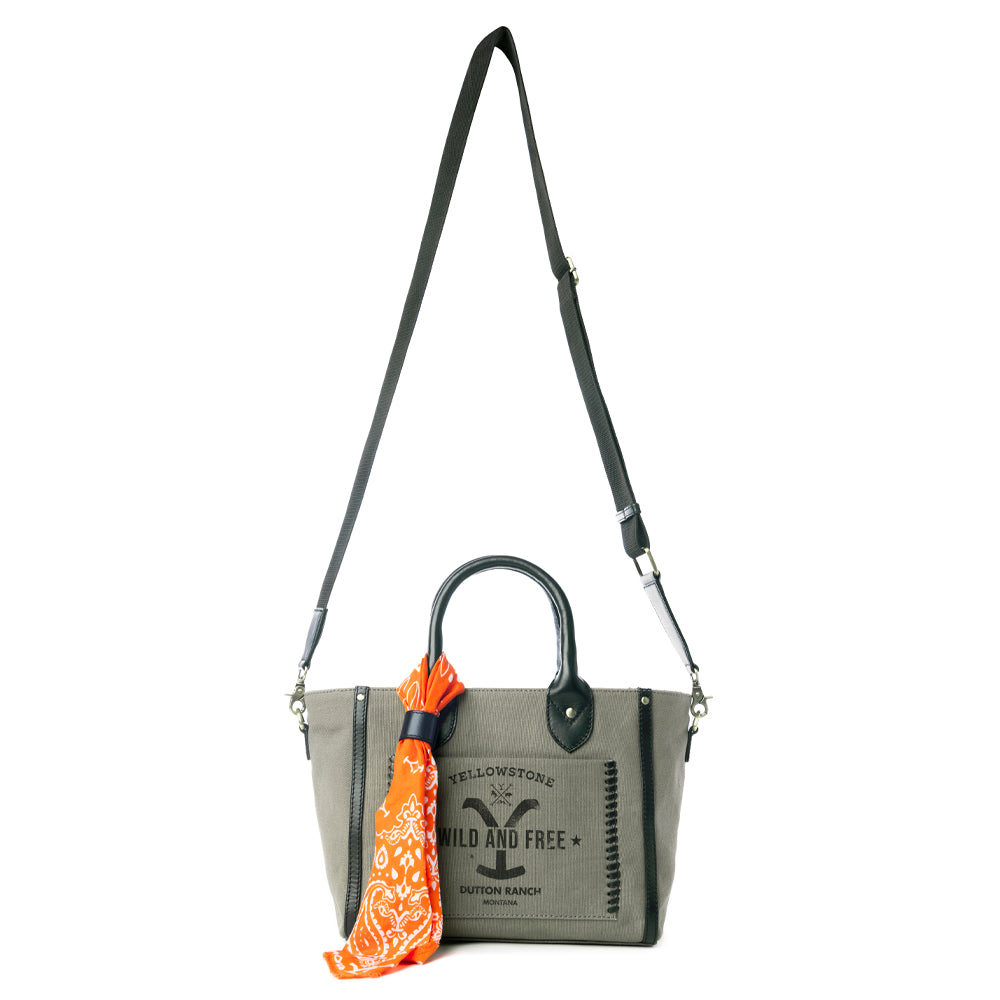 Yellowstone Montana Shadow Ash CrossBody Bag with Scarf