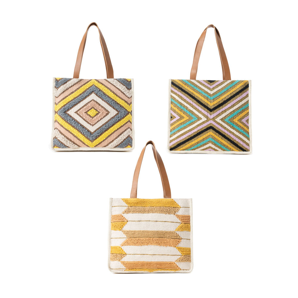 Rays on the Range Tote Bag in Dusty Caramel