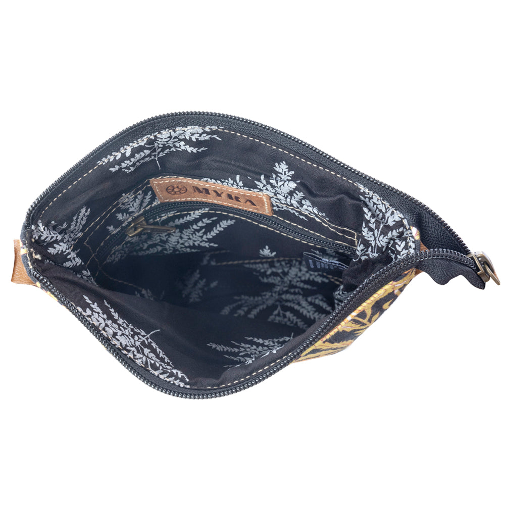 Sunlit Grove Crossbody Bag in Golden Noir
