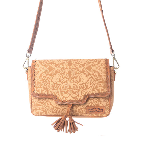 Yellowstone Sierra Amber Tassle Crossbody Bag