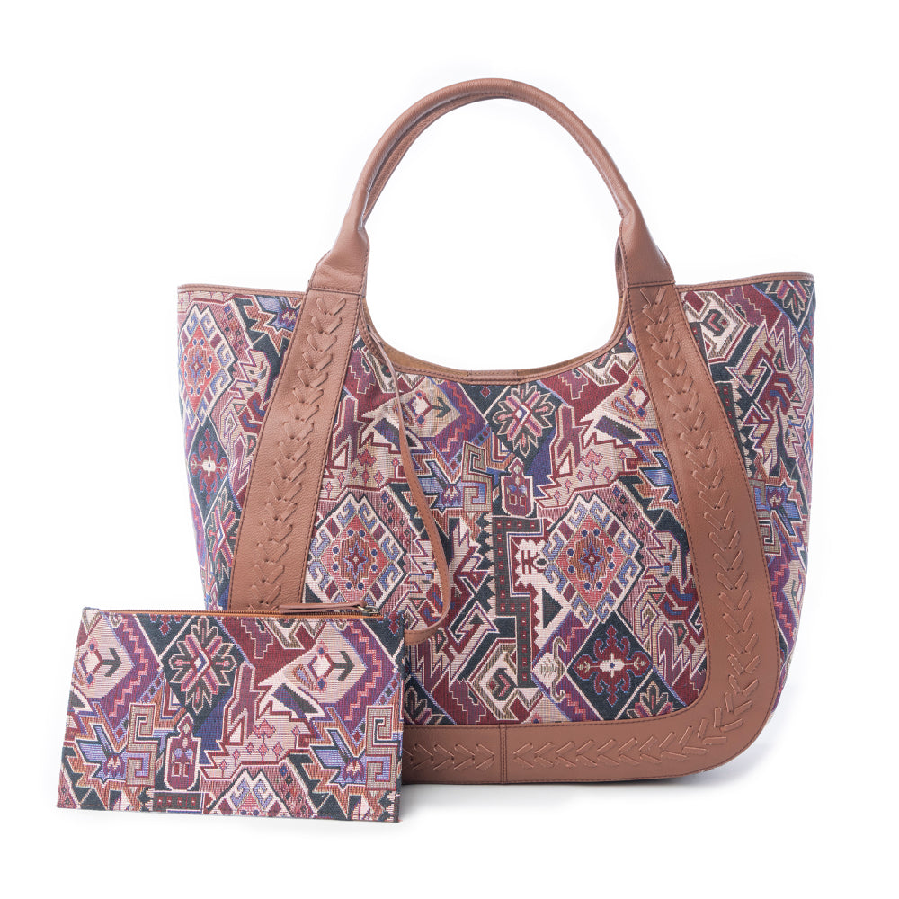 Sedona Horizon Jacquard Tote Bag Variant Combo