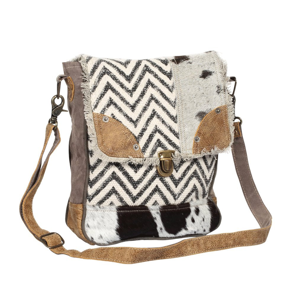 Rug & Patches Design Shoulder Bag - Myra Bags