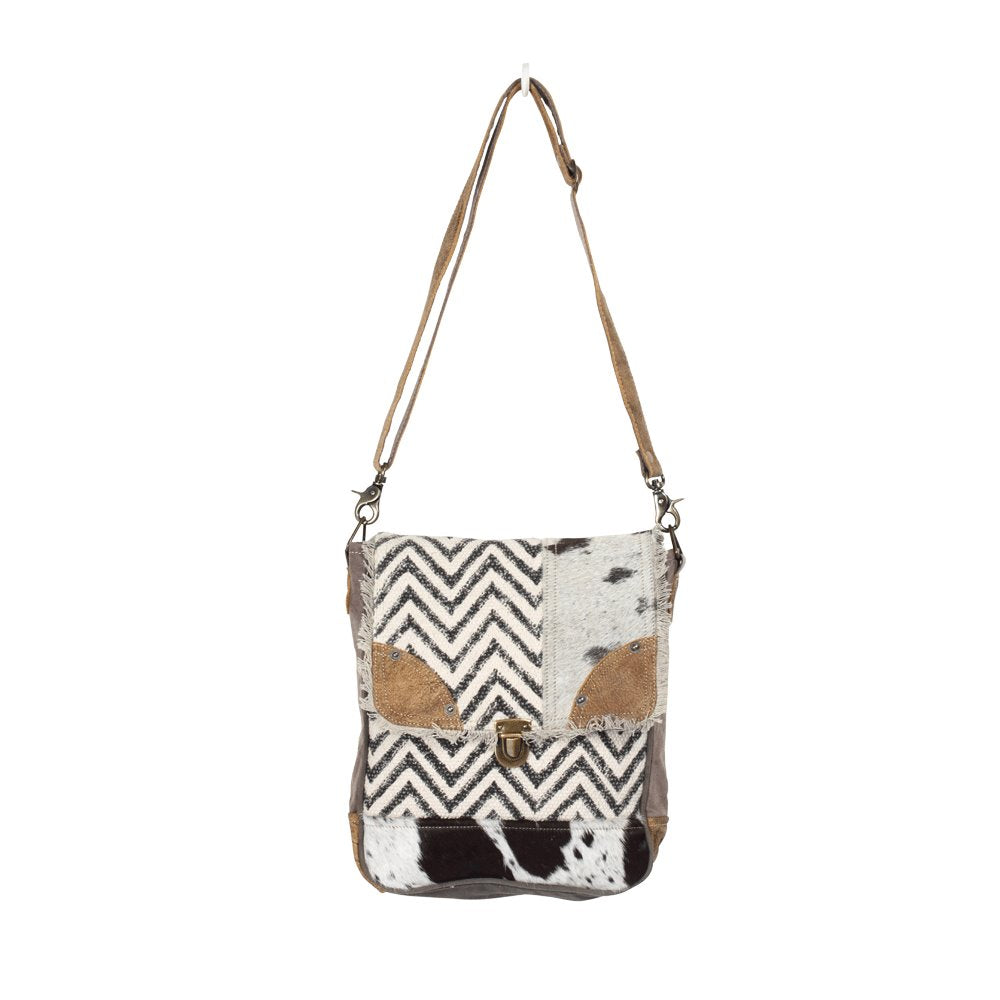 Rug & Patches Design Shoulder Bag - Myra Bags