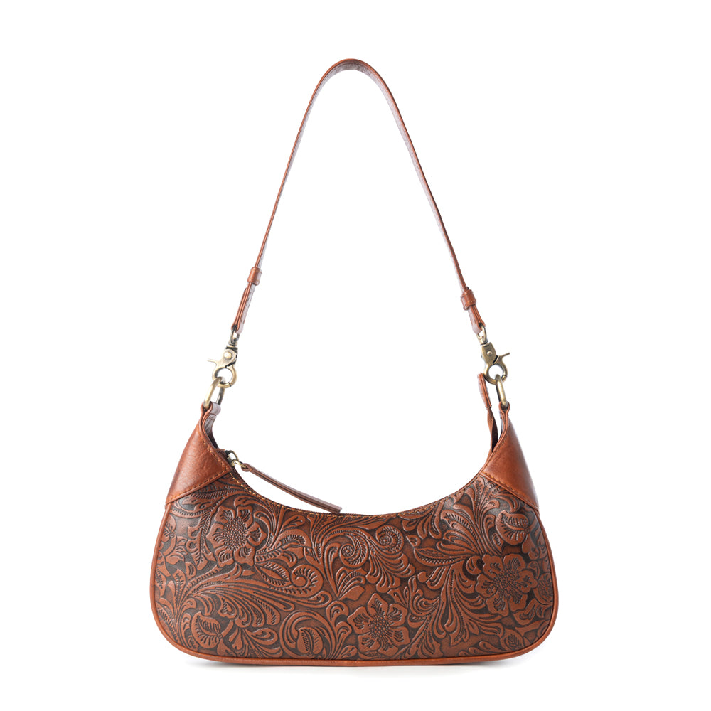 Heritage Vine Embossed Leather Bag Variant Combo
