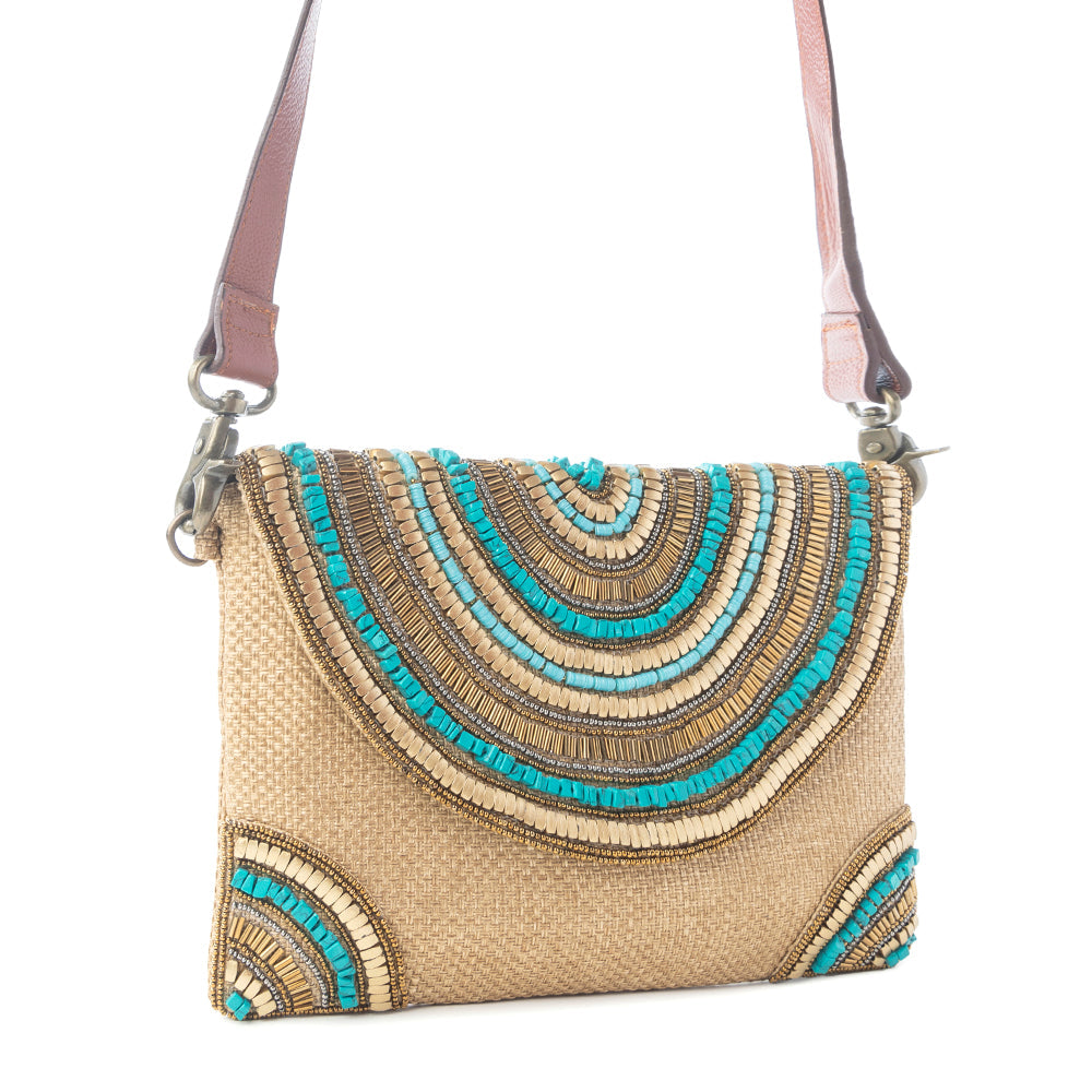 Aurora Sands Crossbody Bag in Sahara Dune