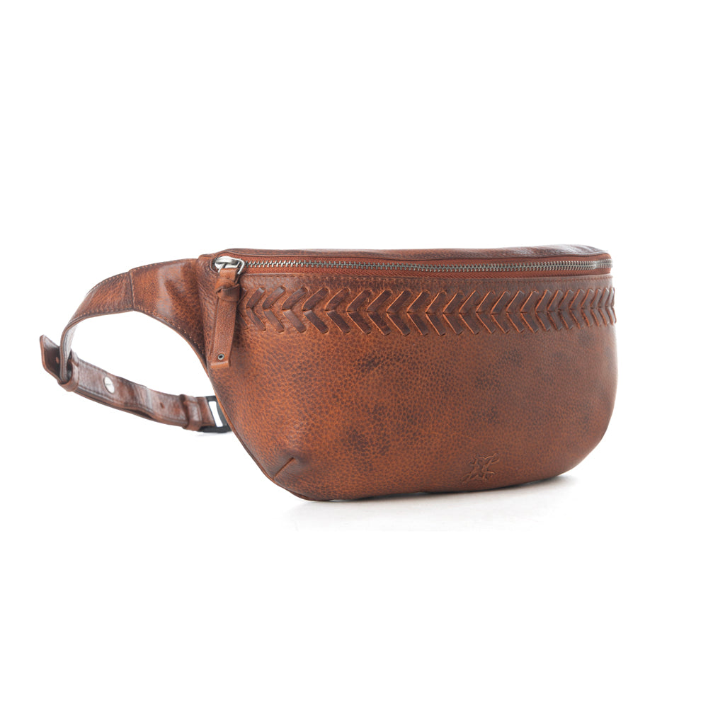 Zidana Amarillo Handstitched Veg Tanned Leather Fanny Pack Variant Combo