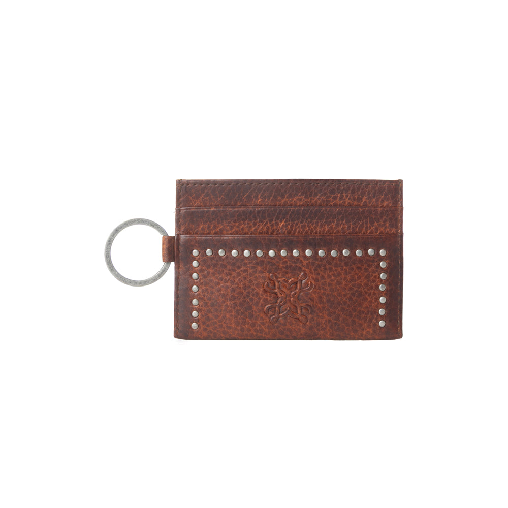 Zidana Steelhoof Studded Veg Tanned Leather Wallet Variant Combo
