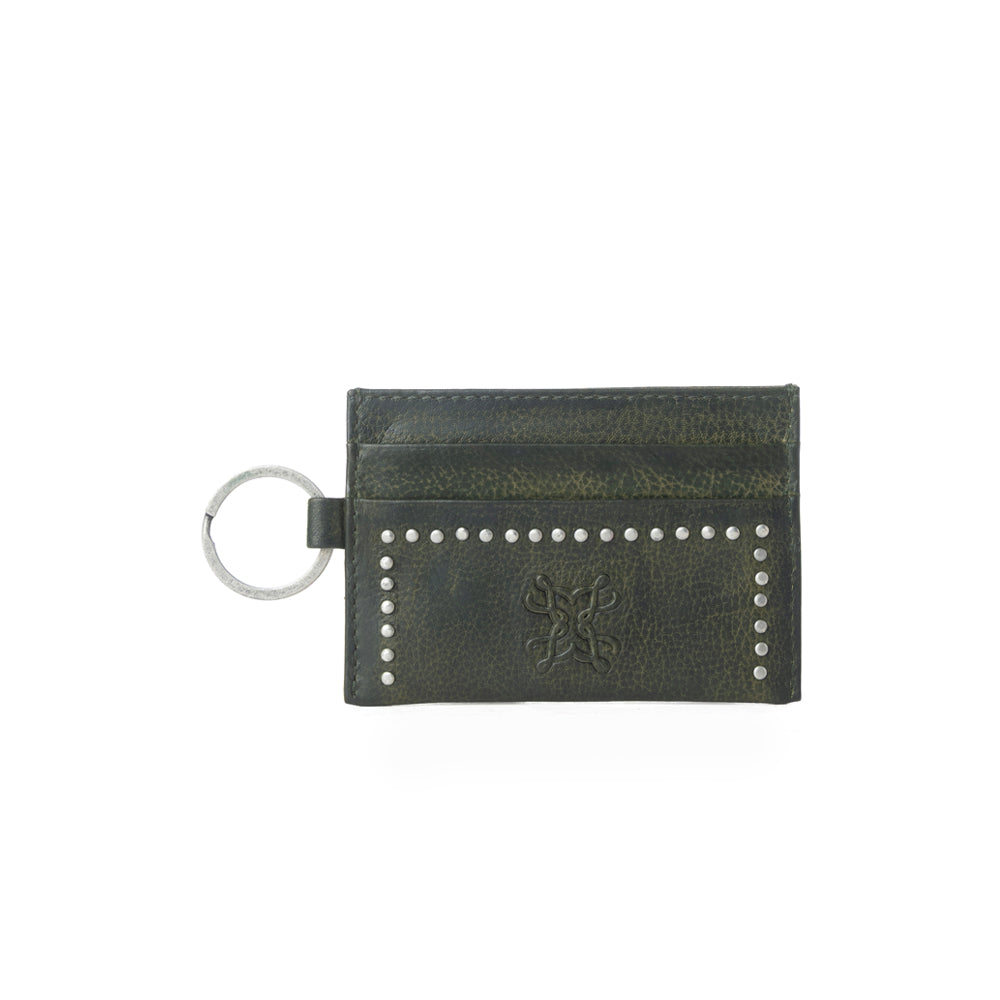 Zidana Steelhoof Studded Veg Tanned Leather Wallet Variant Combo