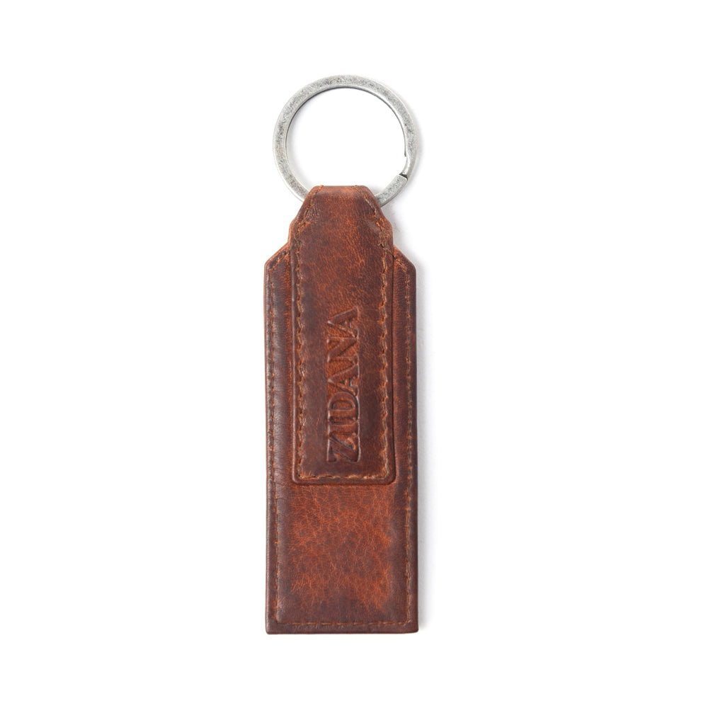 Zidana Highland Studded Veg Tanned Leather Keyfob Variant Combo
