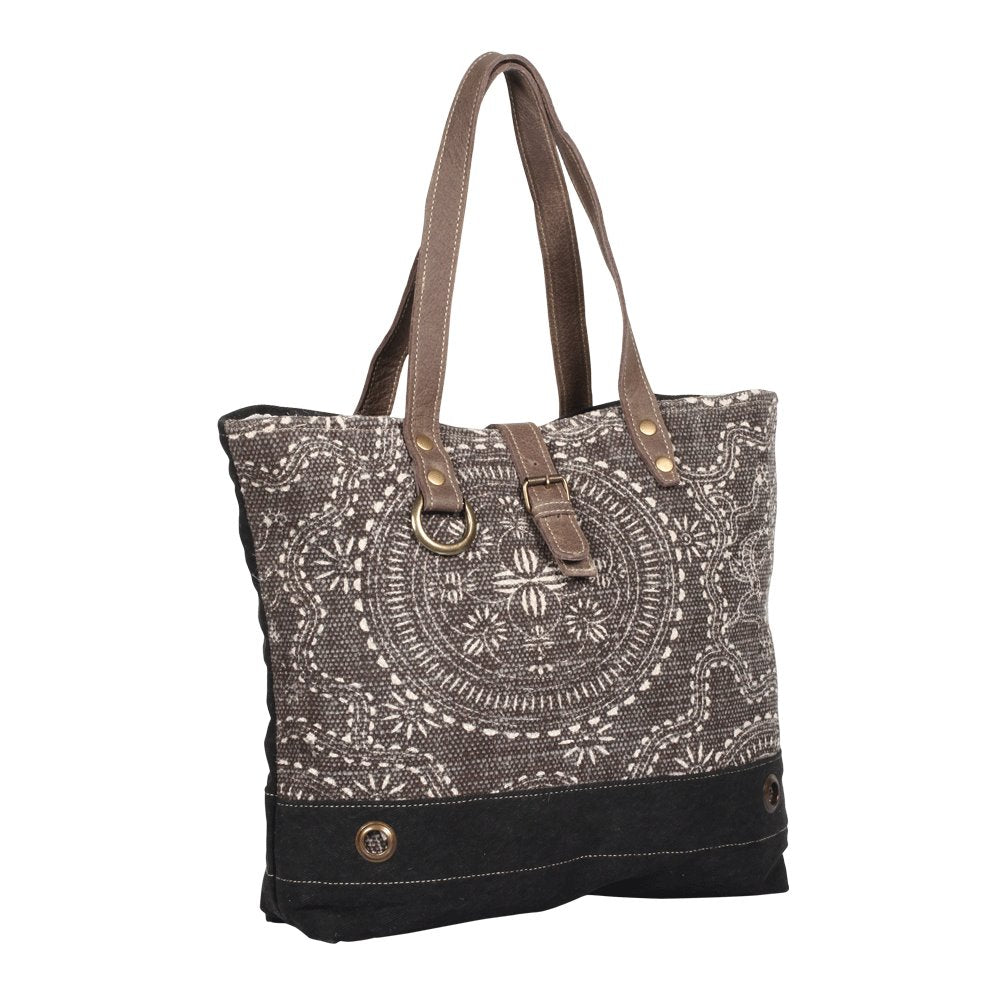 Ancient Blue Tote Bag - Myra Bags