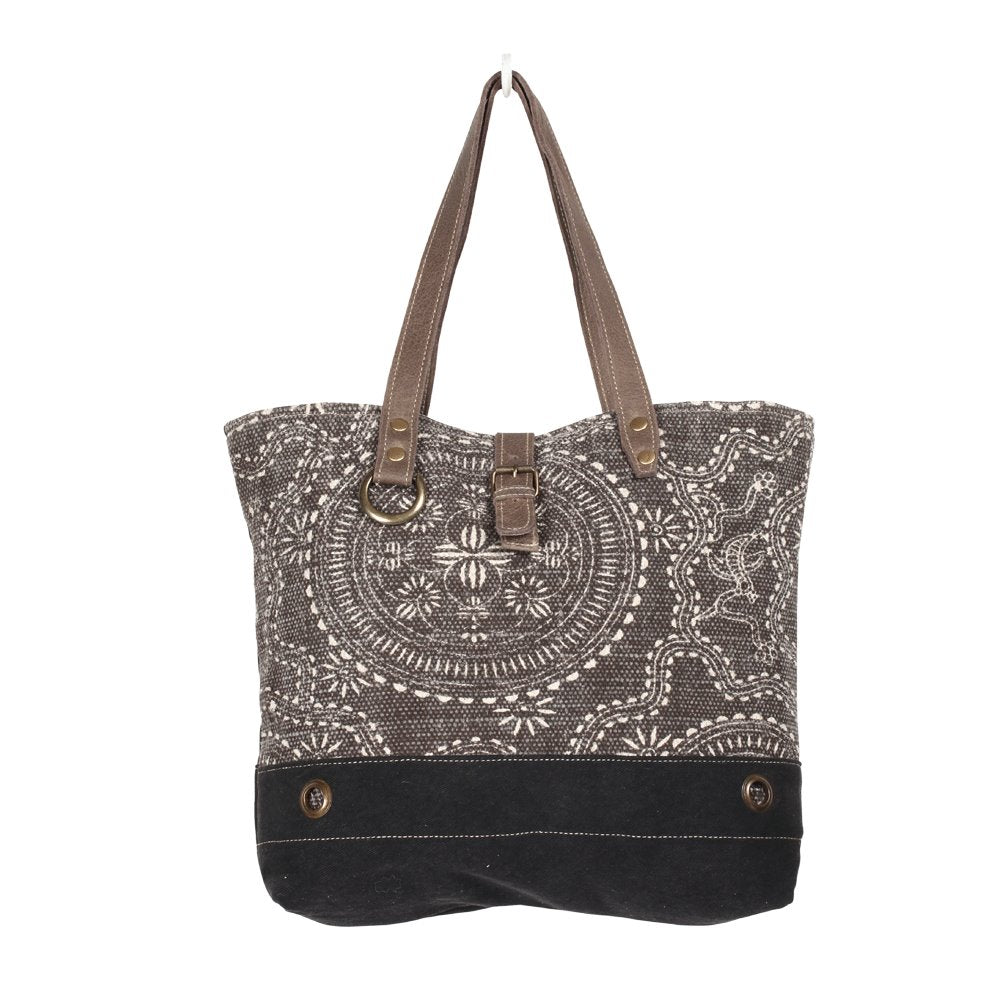 Ancient Blue Tote Bag - Myra Bags
