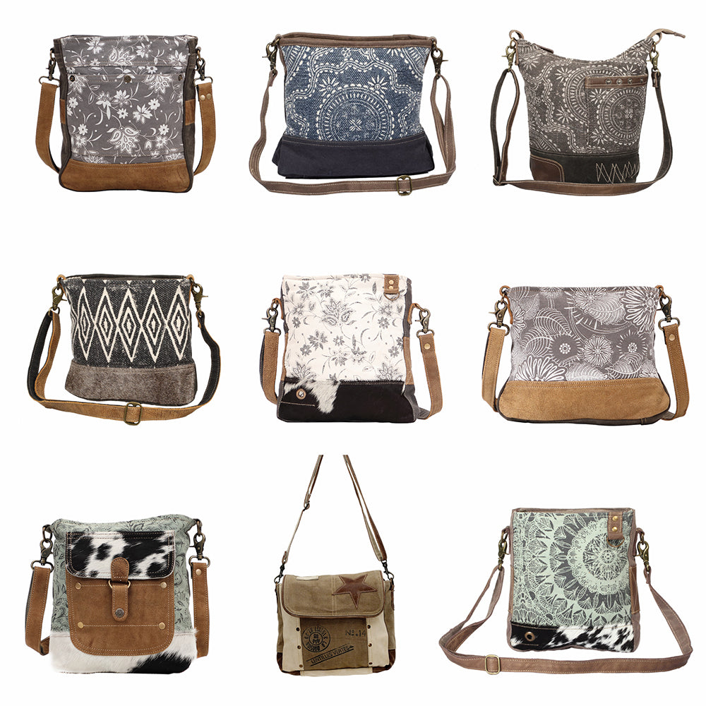 Vintage Carved Shoulder bag Bundle