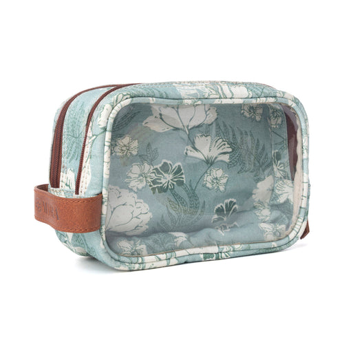 Willow Grove Cotton & Plastic Men's Shaving Kit in Eucalyptus Mist