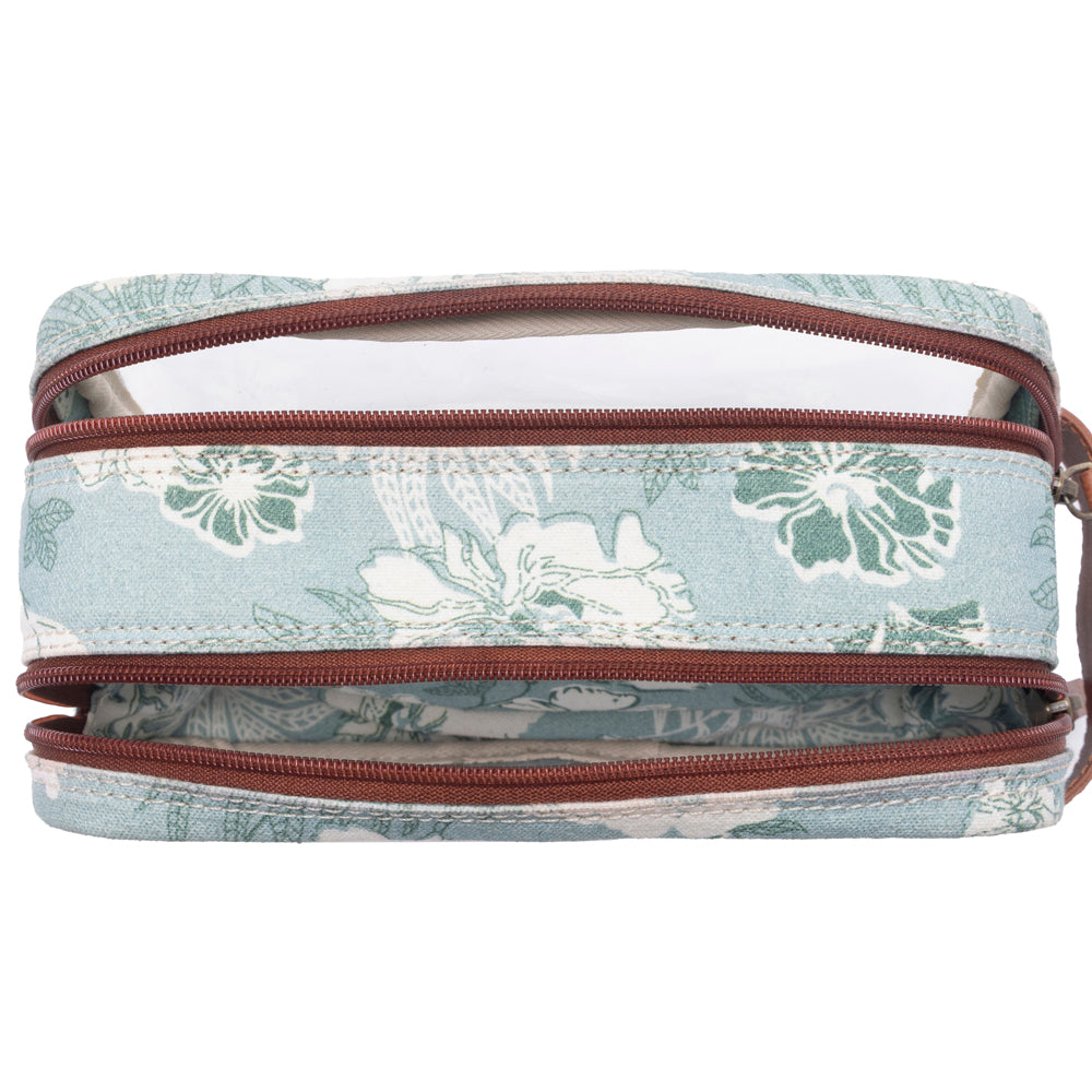 Willow Grove Cotton & Plastic Men's Shaving Kit in Eucalyptus Mist