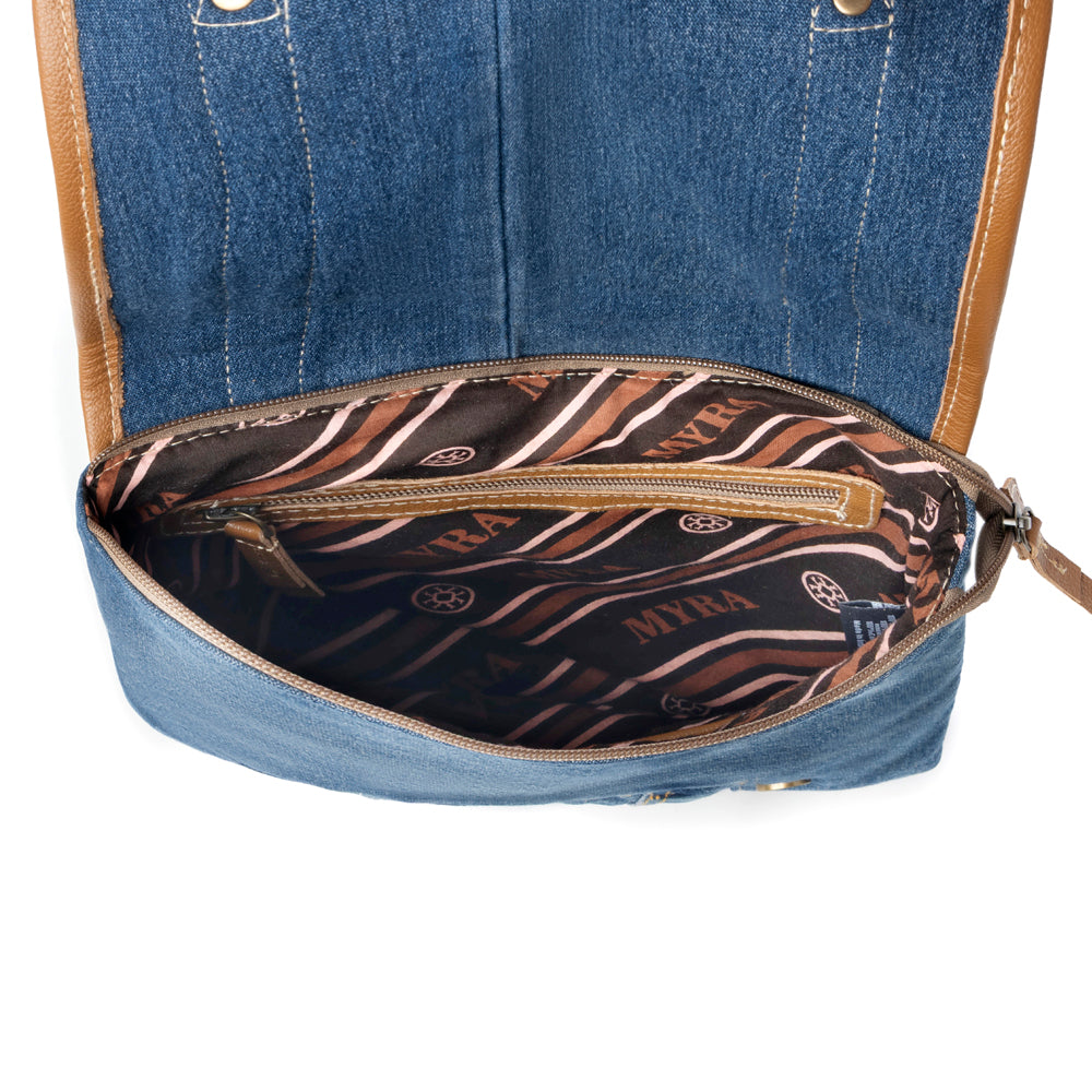 Dustrider upcycled canvas vintage style Bag Variant Combo