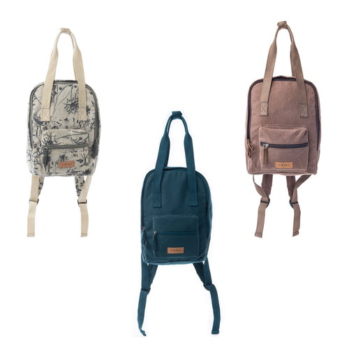 Summit Blue Cotton Backpack Variant Combo