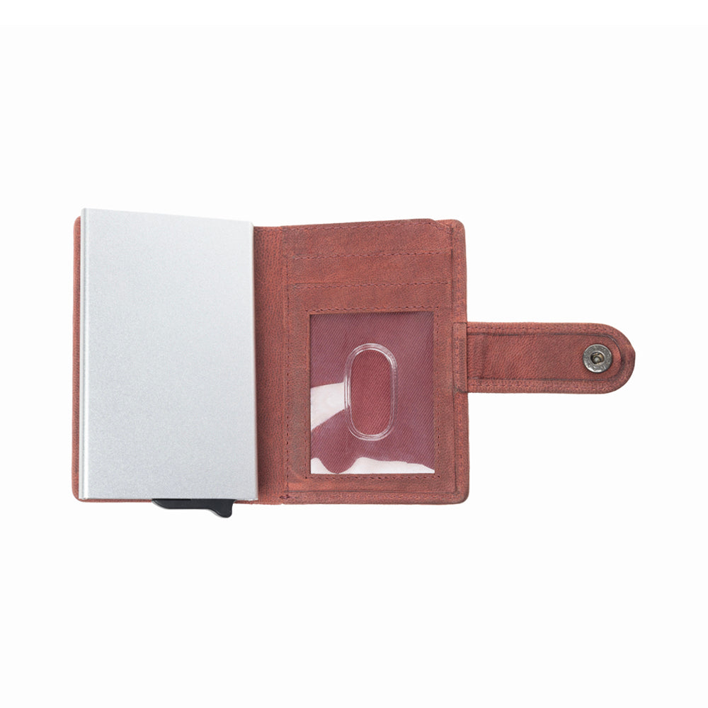 Wild Rose Leather Credit Card Holder Variant Combo