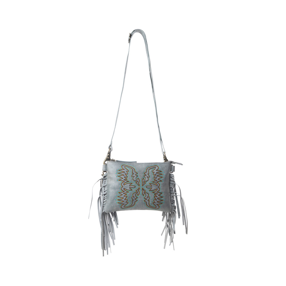 ThunderFly Fringed Leather Bag Variant Combo