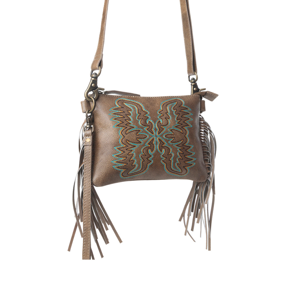 ThunderFly Fringed Leather Bag Variant Combo