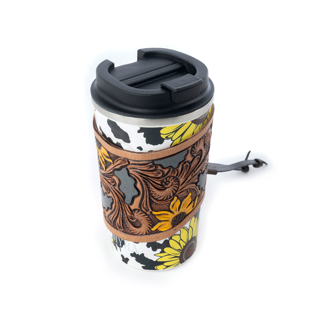 Western Trail Brew Stainless Steel Mug in Sunflower Yellow