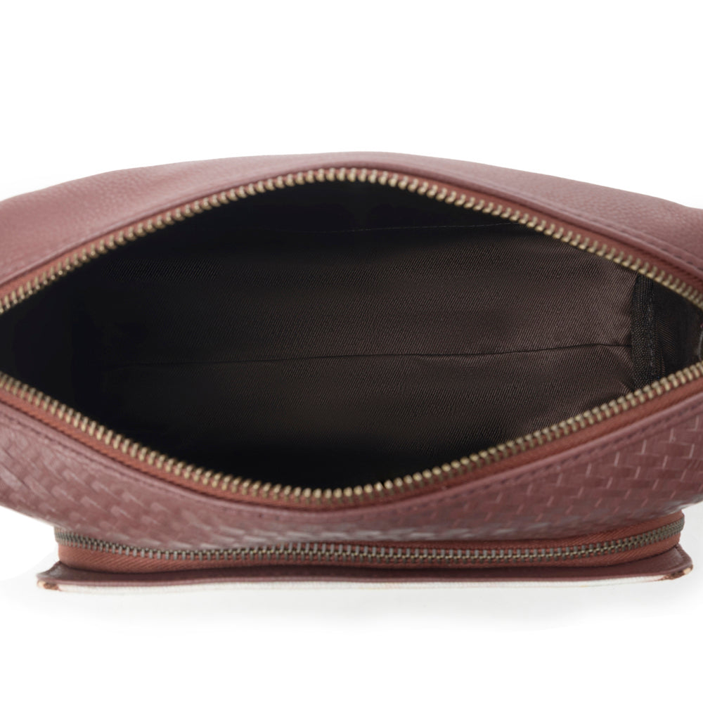 Myra Pueblo Sun Crossbody Bag in Desert Mahogany