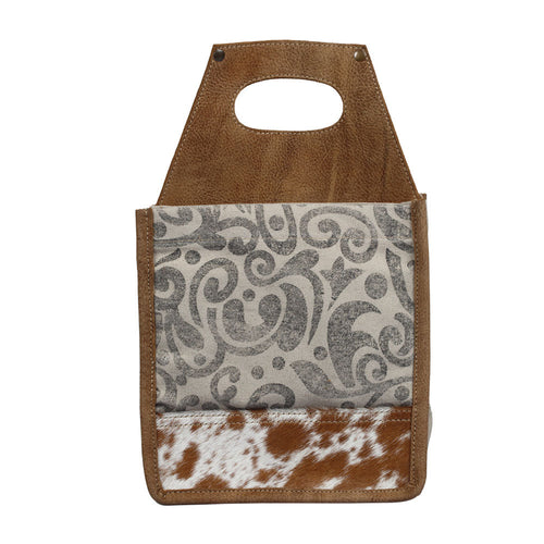 Leaf Print 6-Pack Beer Caddy