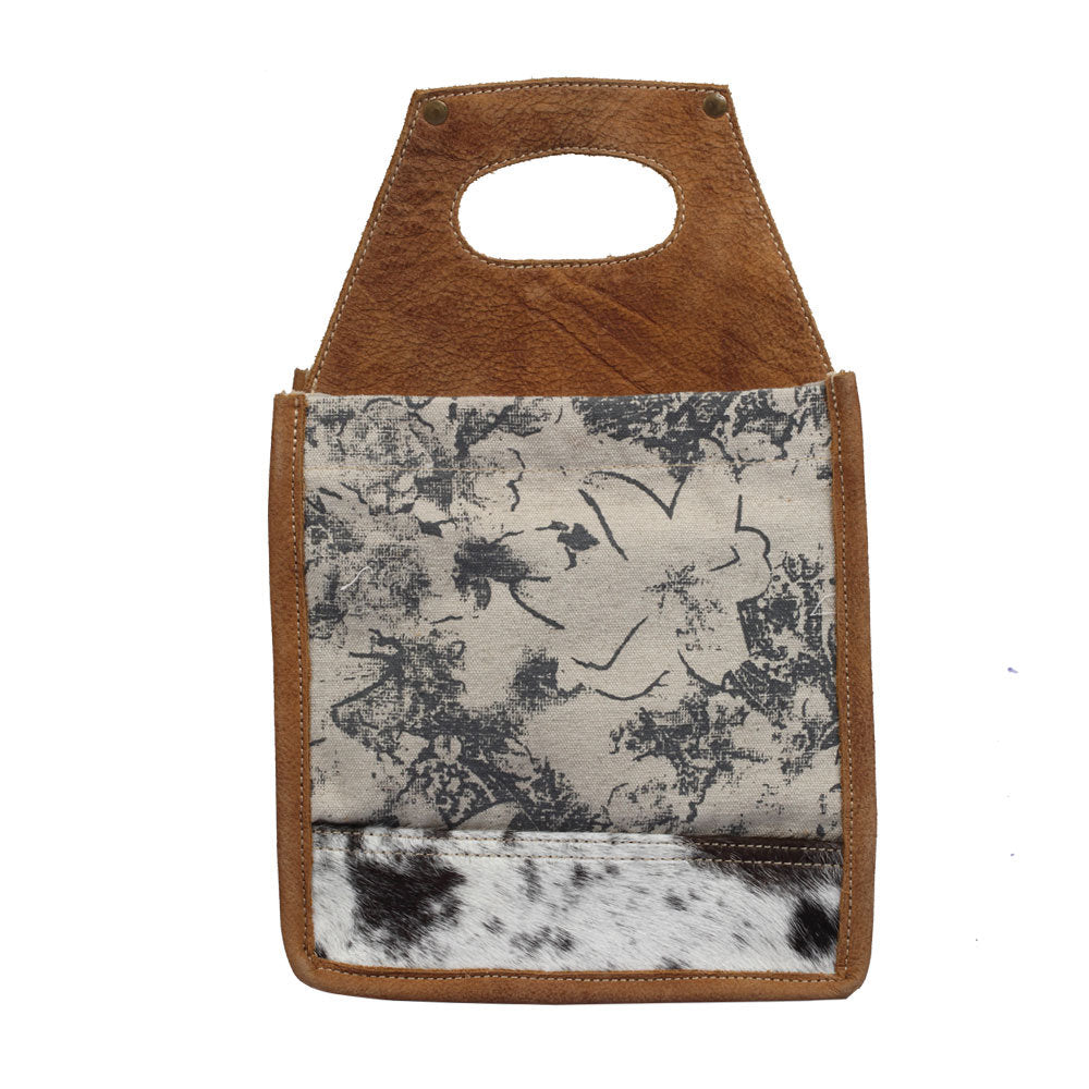 Leaf Print  6-Pack Beer Caddy