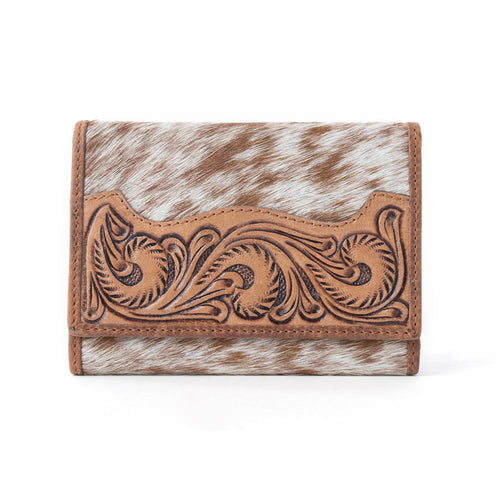 Myra Dune Wave Trail Credit Card Holder in Brindle Ivory
