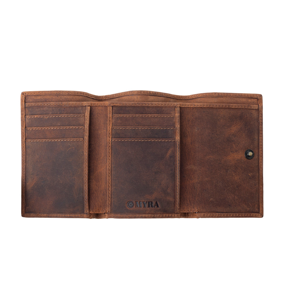 Myra Dune Wave Trail Credit Card Holder in Brindle Ivory