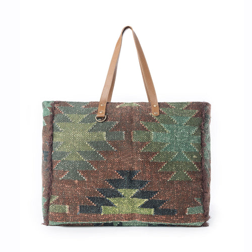 Myra Canyon Range Weekender Bag in Olive Green