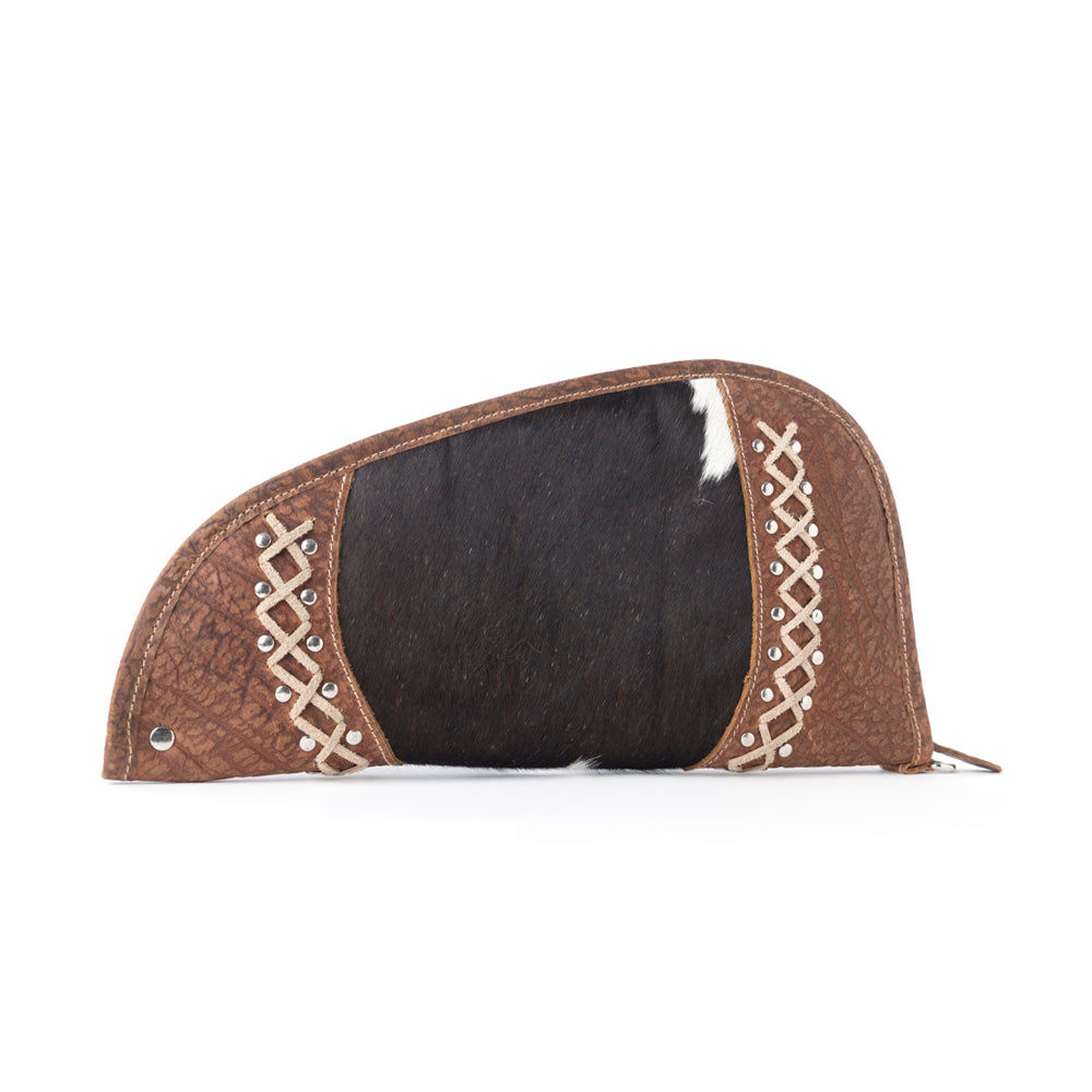 Myra Desert Ridge Hairon Gun Case in Saddle Onyx