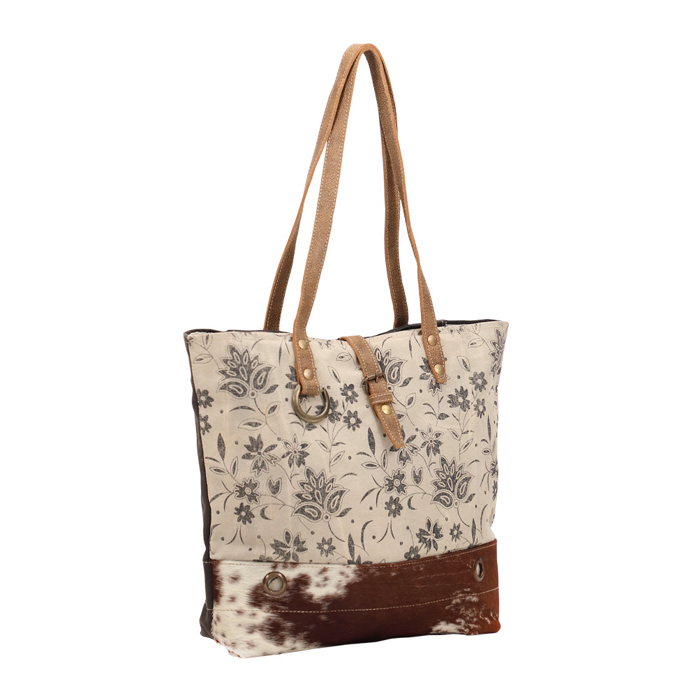 Bract Print Tote Bag