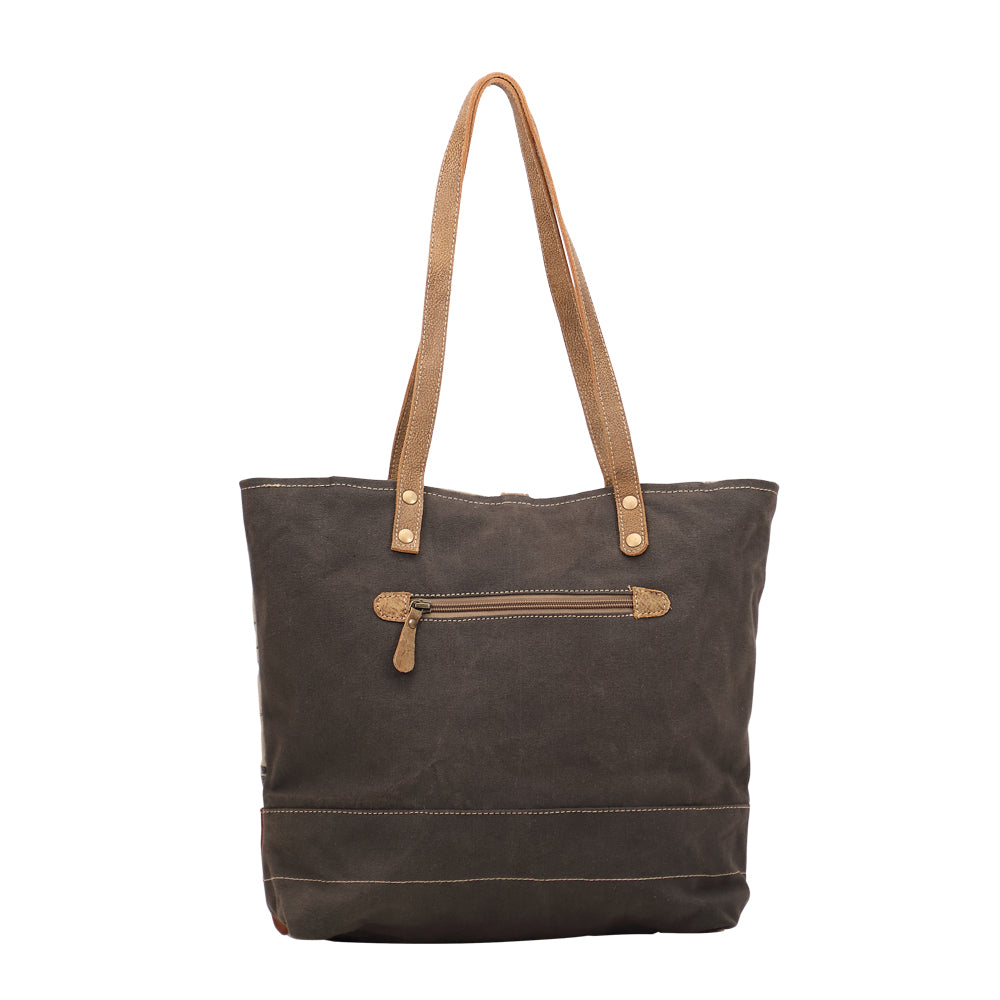 Bract Print Tote Bag