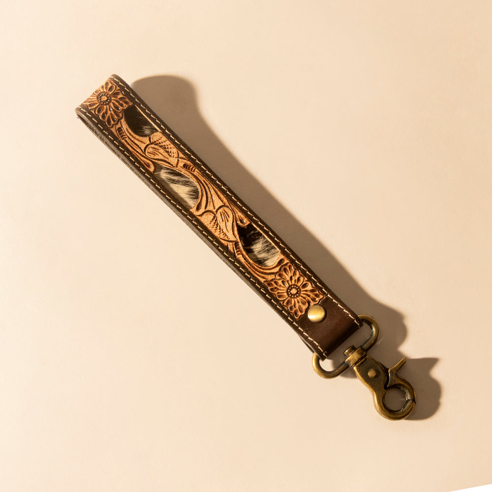 Wildvine Pony Western Handtooled Key Fob Variant Combo