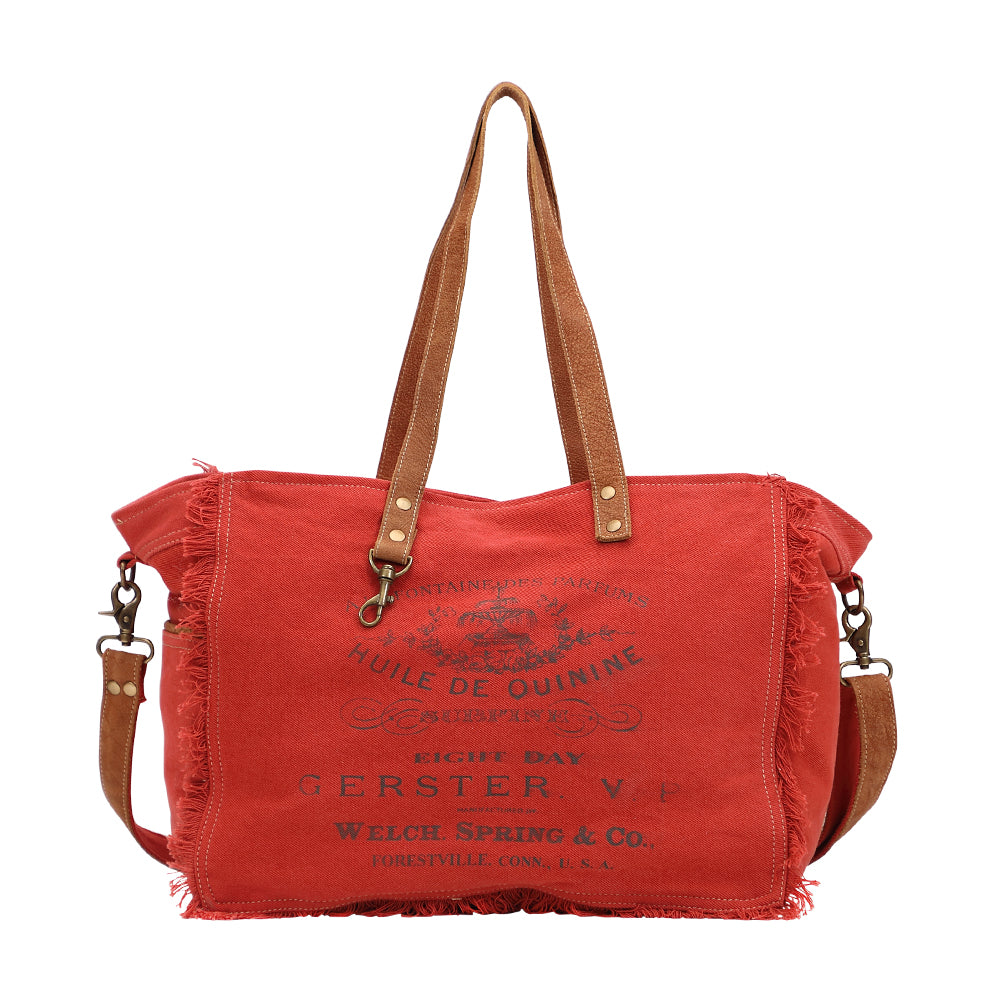 Carmine Weekender Bag - Myra Bags