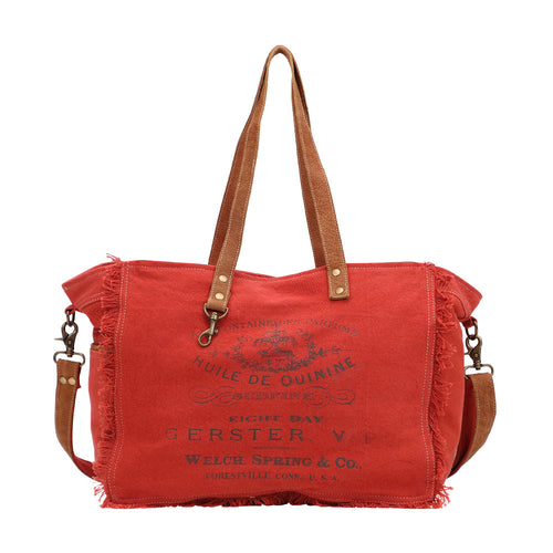 Carmine Weekender Bag - Myra Bags