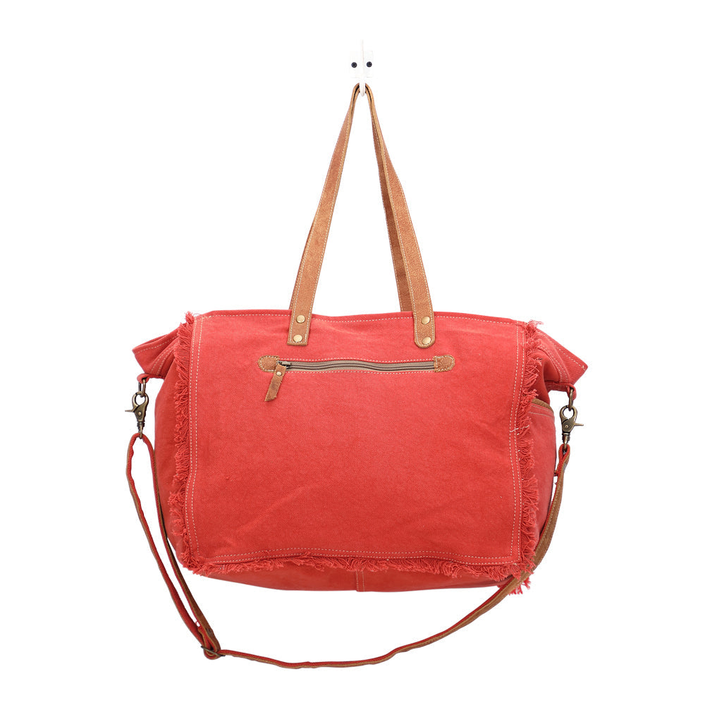 Carmine Weekender Bag - Myra Bags
