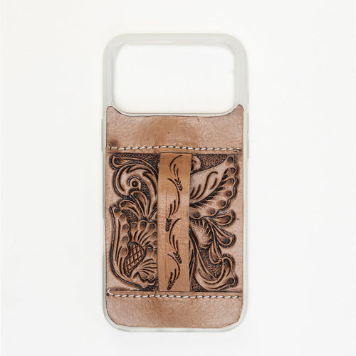 Toolcrest Handtooled iPhone 17 Pro Max Mobile Case