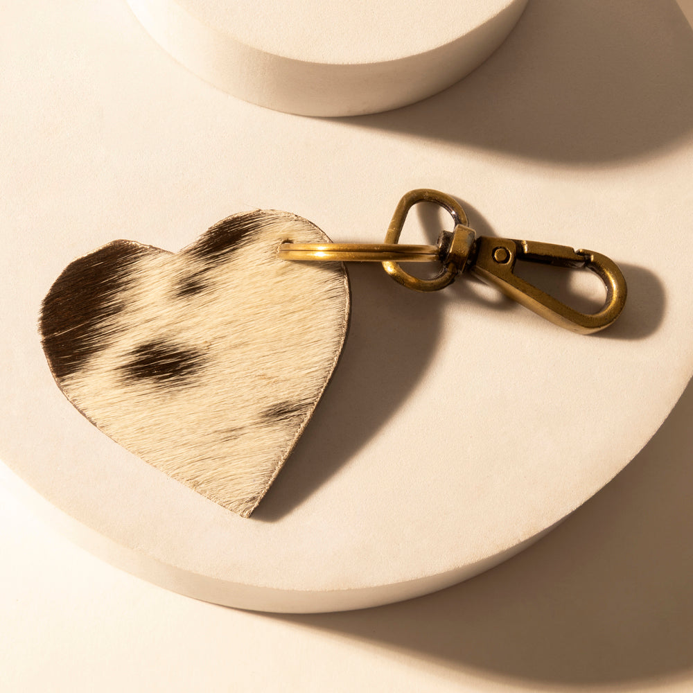 Studded Heart Western Key Fob Variant Combo